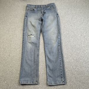Levi's 511 Men's Slim Fit Stretch Denim Pants Mens‎ 30x30 Jeans Distressed Blue